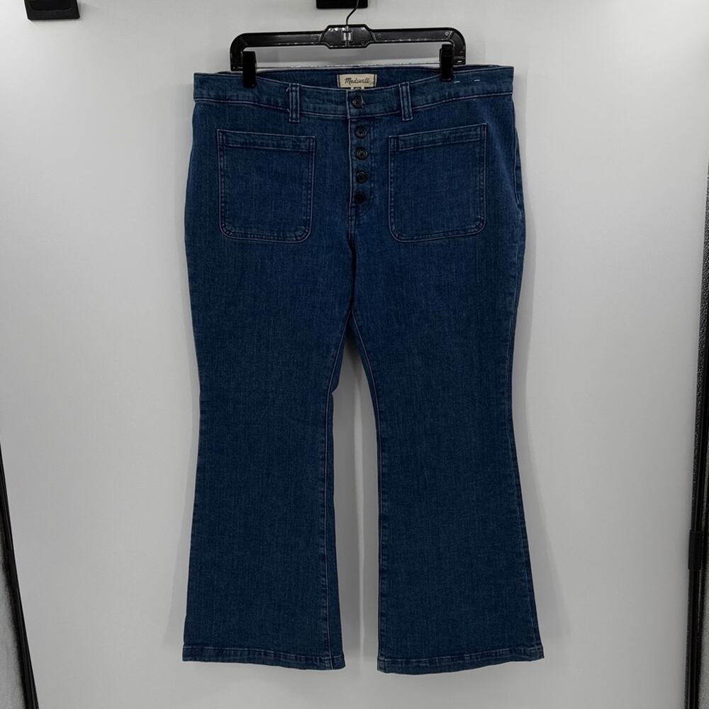 Madewell Women's The Flea Market Flare Jeans - Medium Wash - 33P
